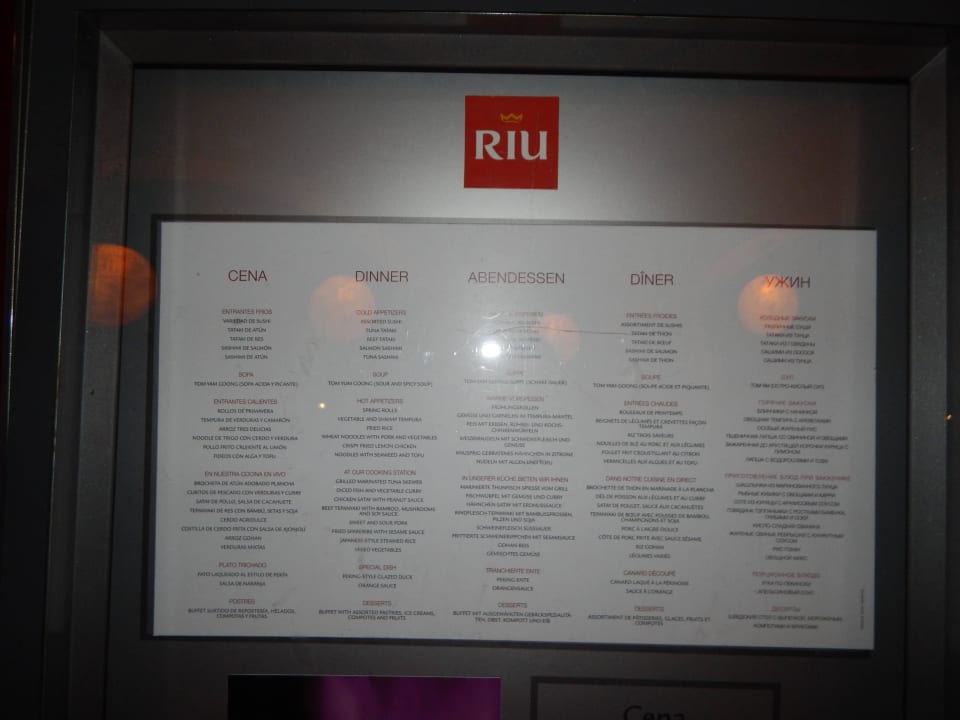 Restaurant Bamboo Hotel Riu Tequila