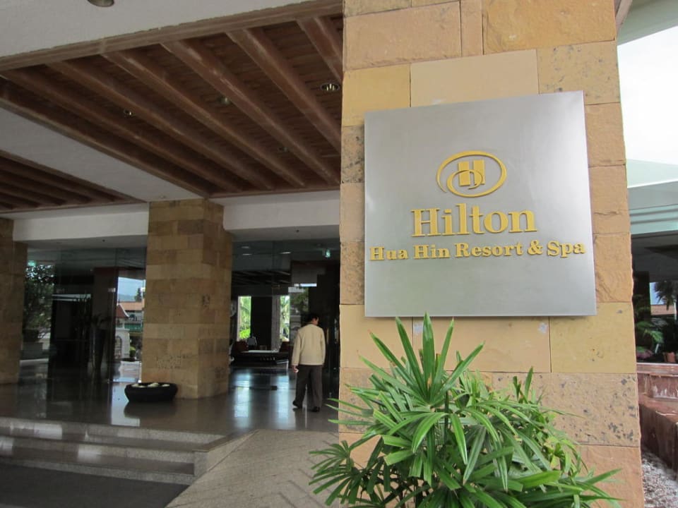 Beschriftung Hilton Hua Hin Resort & Spa
