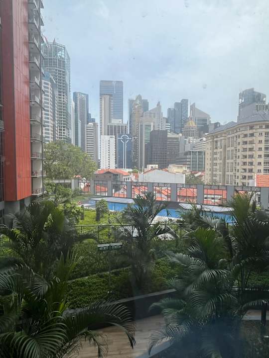 Ausblick Mercure ICON Singapore City Centre