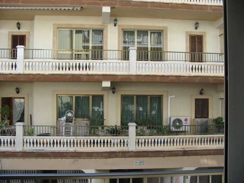 Blick aus dem Zimmer BQ Aguamarina Boutique Hotel