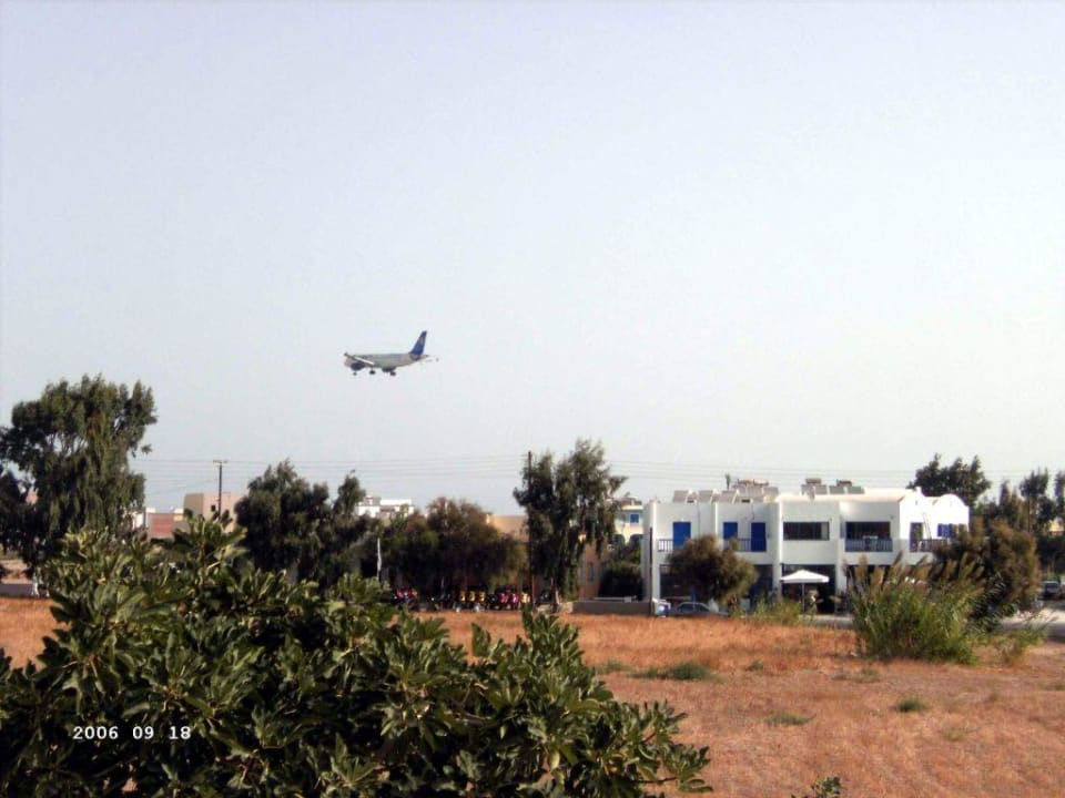 Fensterblick Hotel Strogili