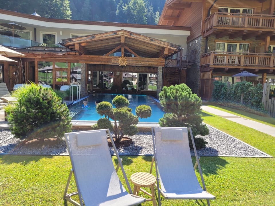 Gartenanlage Vitalhotel Edelweiss