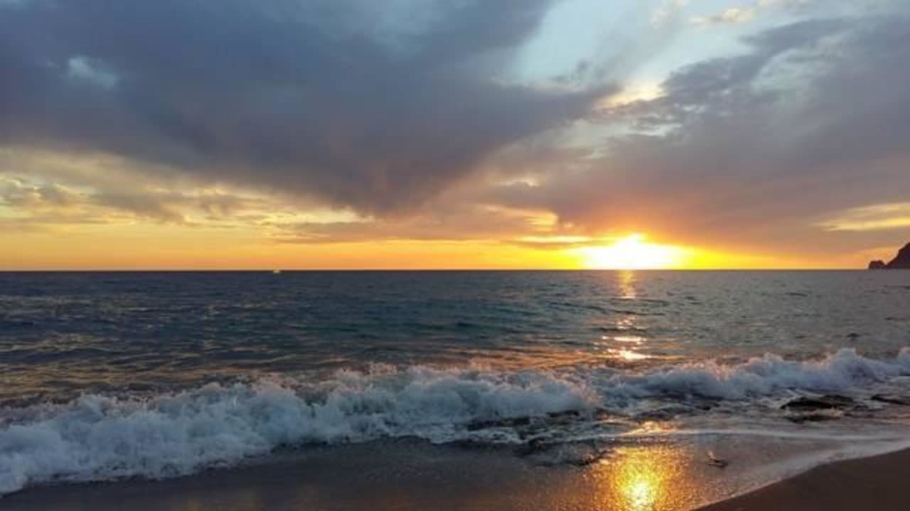 Alanya - Sonnenuntergang an der Promenade Grand Atilla Hotel
