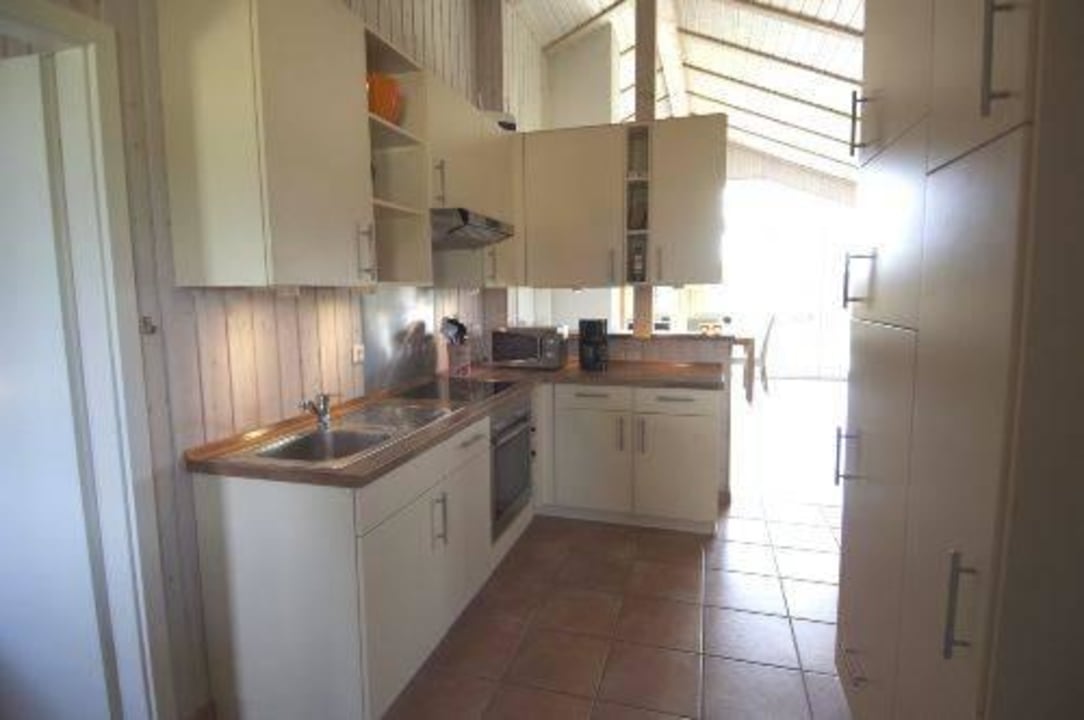 Küche Ferienhaus Deichkoje Wesselburenerkoog