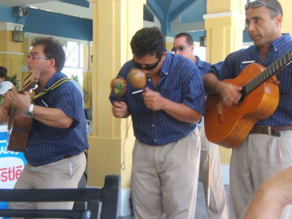 Musiker des Hotels Meliá Península Varadero