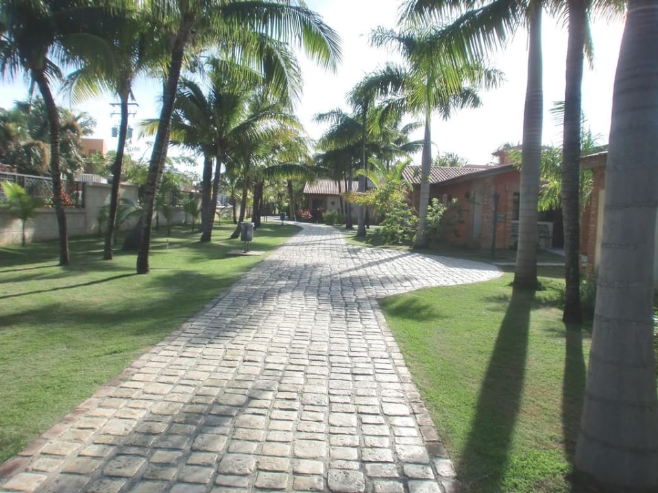 Der Weg zu den hinteren Bungalows Villas Bavaro Resort & Spa