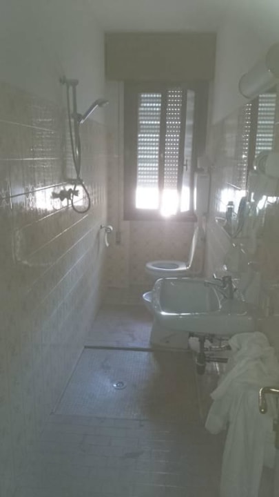 Dusche inkl. WC Hotel Alla Rotonda