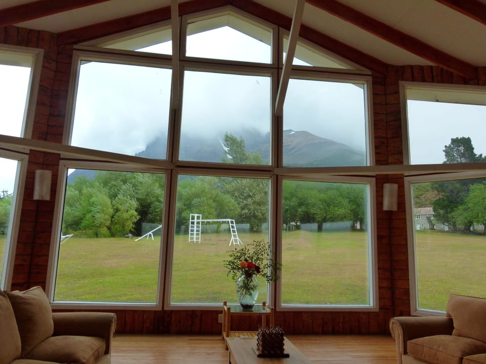 Blick aus einer der Lounges Hotel Hosteria Las Torres