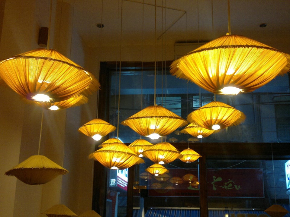 Our famous lamps Canary Saigon Hotel