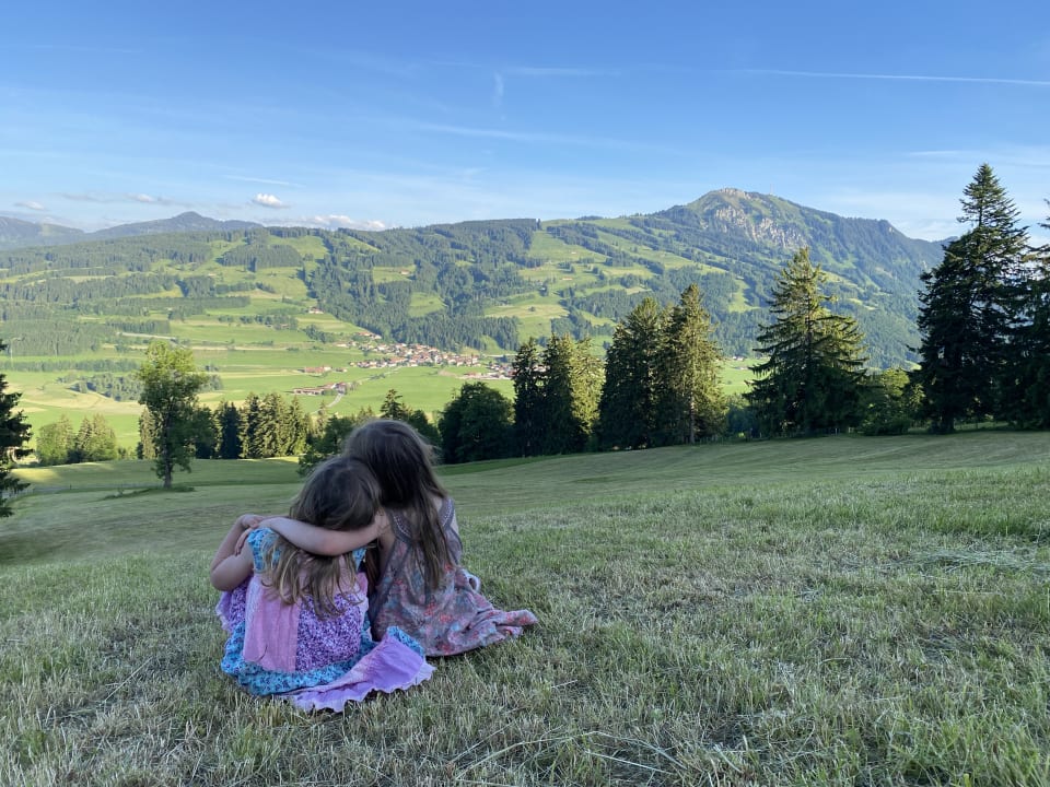 Ausblick Ferienhof Nigg