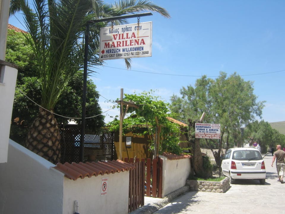 Eingang Villa Marilena Villa Marilena