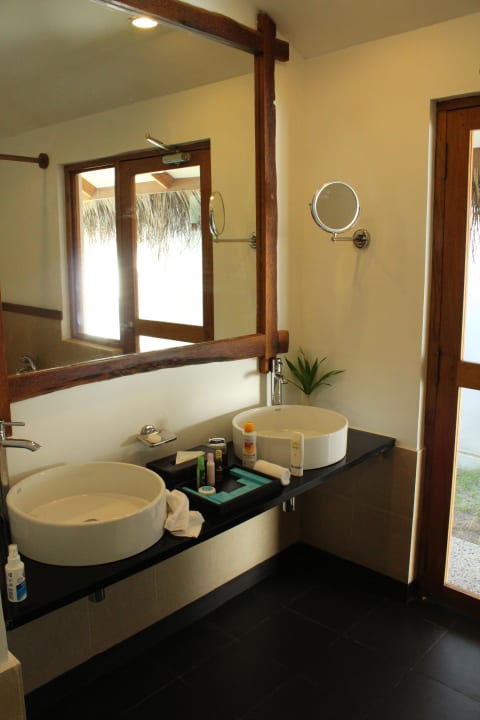 Die Waschtische Kuramathi Maldives