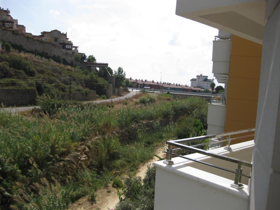 Blick vom Zimmer aus My Home Resort