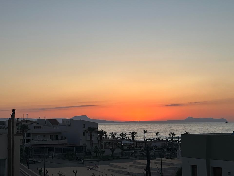 Ausblick Hotel Odyssia Beach