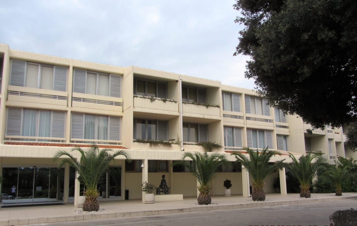 Eingang Valamar Argosy Hotel