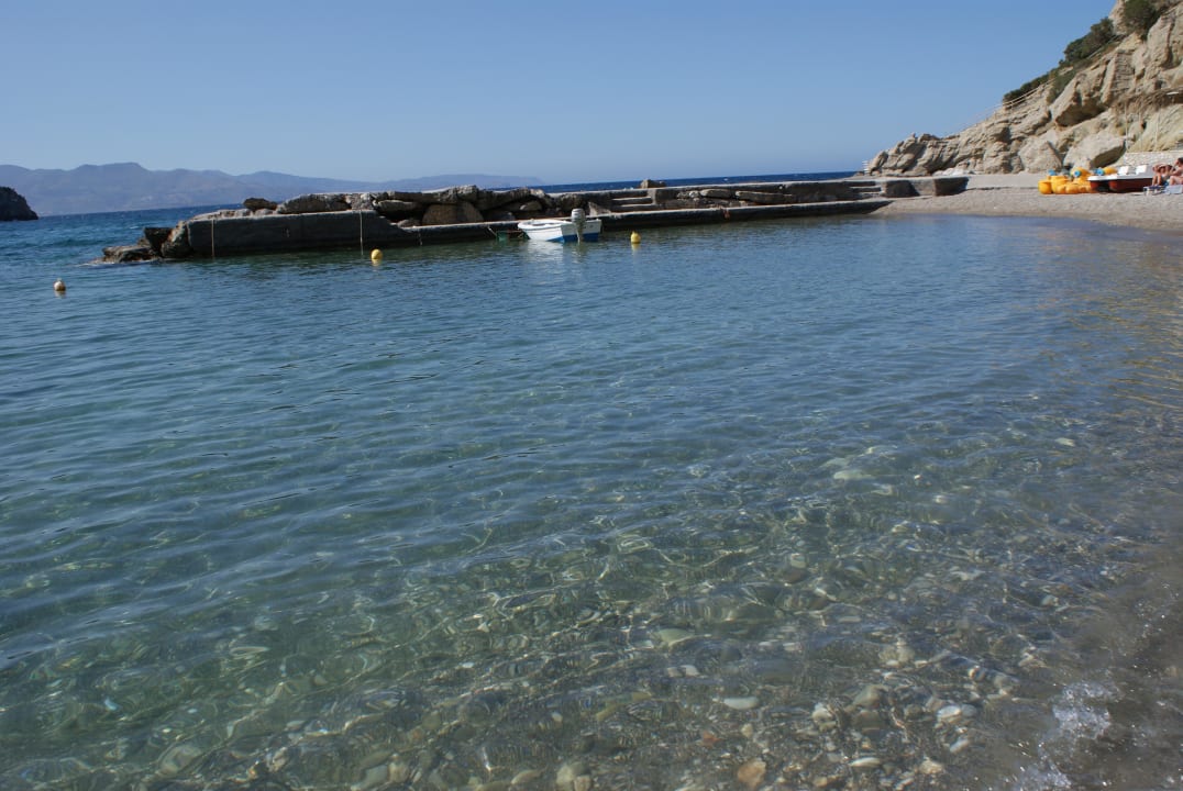 Bootsanleger sowie Wassersportverleih Hotel Istron Bay