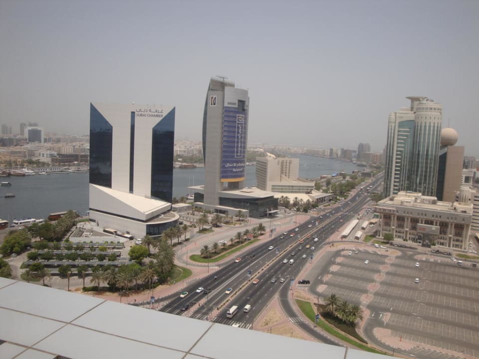 Ausblick vom Dach Golden Sands Hotel Creek