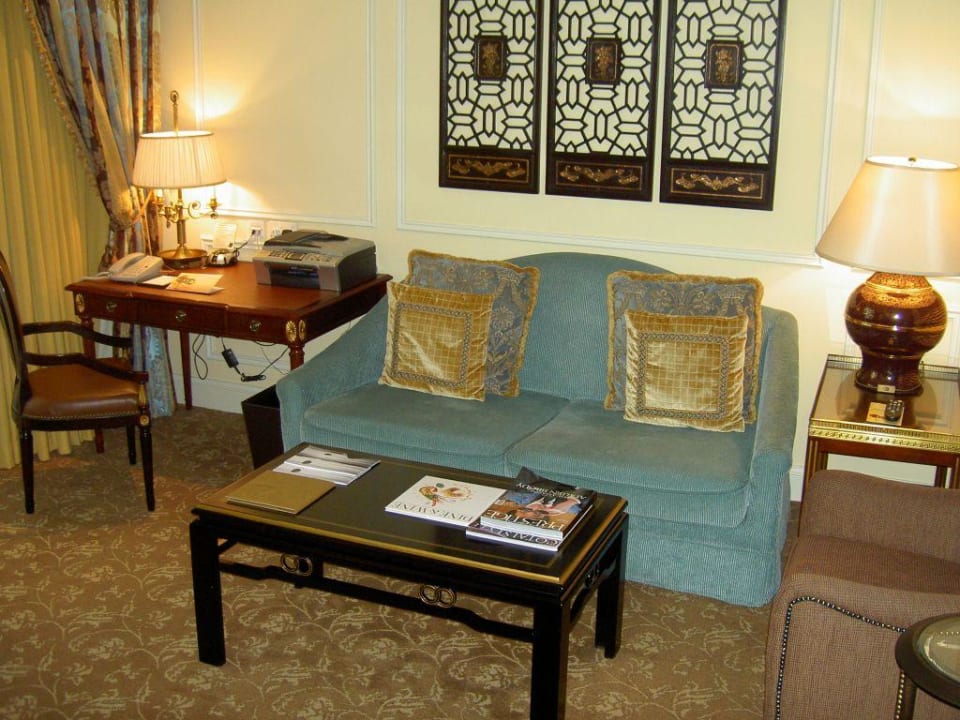 Wohnbereich in der Bella Suite The Venetian Macao Resort & Casino