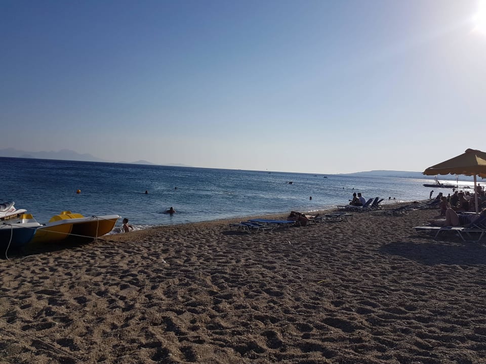 Viele Kiesel, aber klares Wasser Mitsis Norida