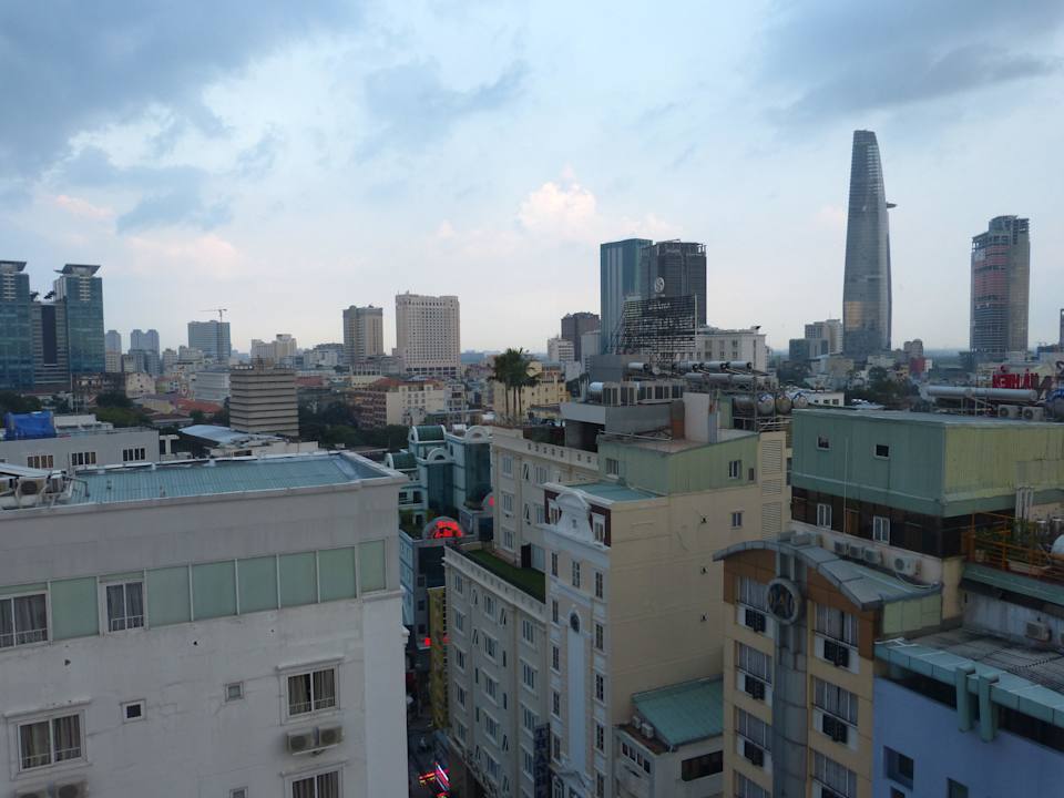 Ausblick am Tag Hotel Golden Central Saigon