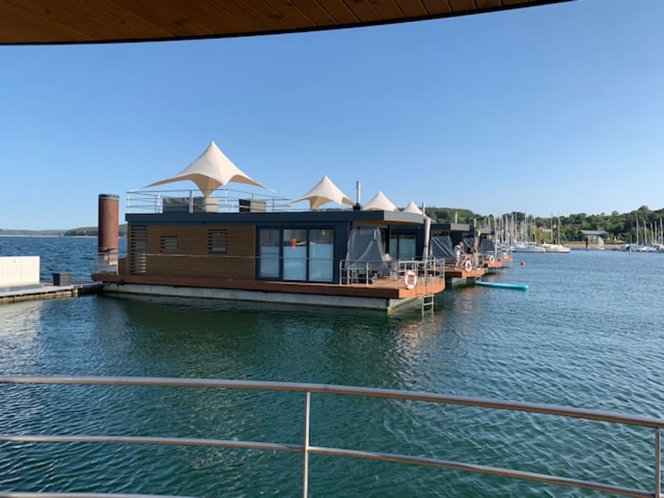 Außenansicht Floating Village Brombachsee