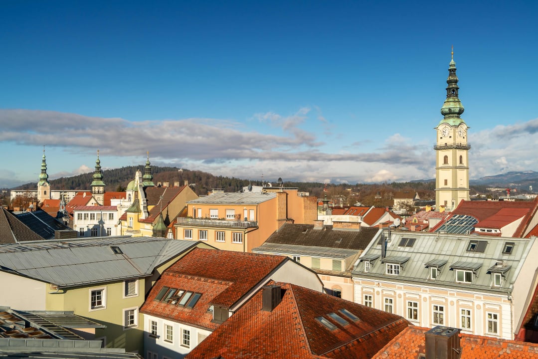 Ausblick Garner Hotel Klagenfurt – Moser Verdino