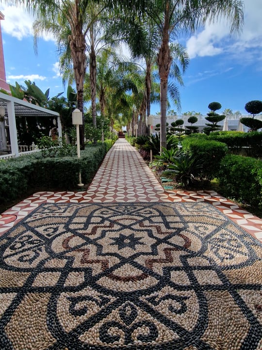 Gartenanlage Royal Taj Mahal Hotel