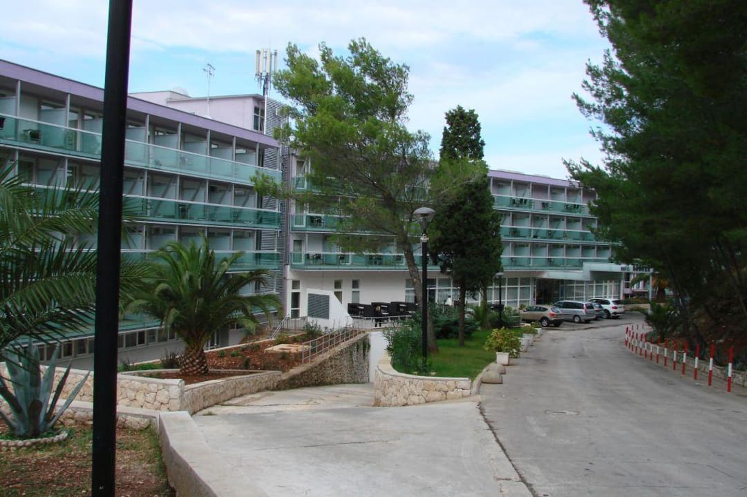 Zufahrt, Hoteleingang Hotel Aurora