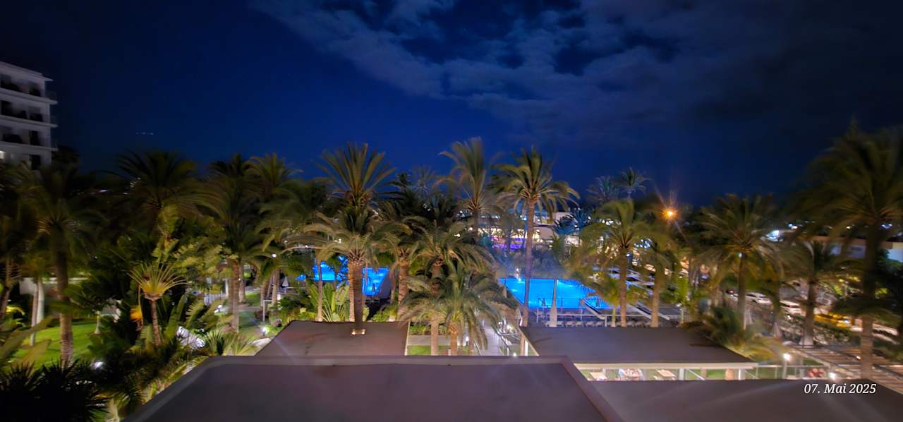 Ausblick Hotel Riu Palace Palmeras