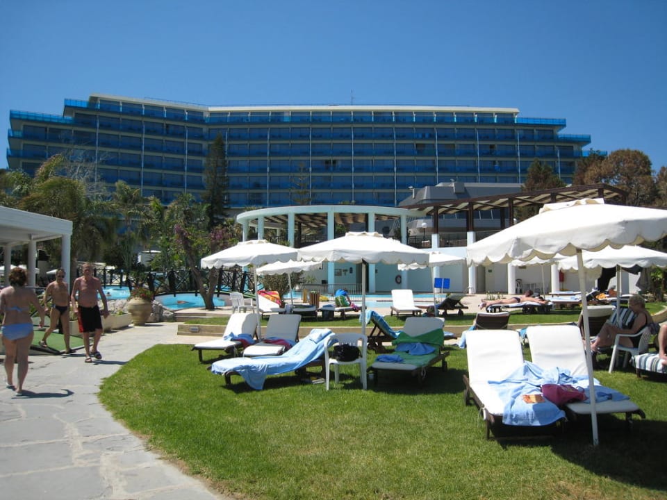 Blick vom Strand Hotel Calypso Beach