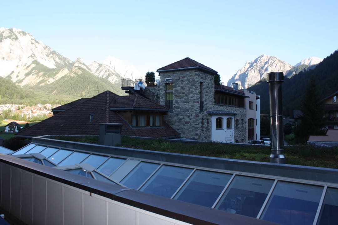 Vom Balkon Zimmer 101 Excelsior Dolomites Life Resort