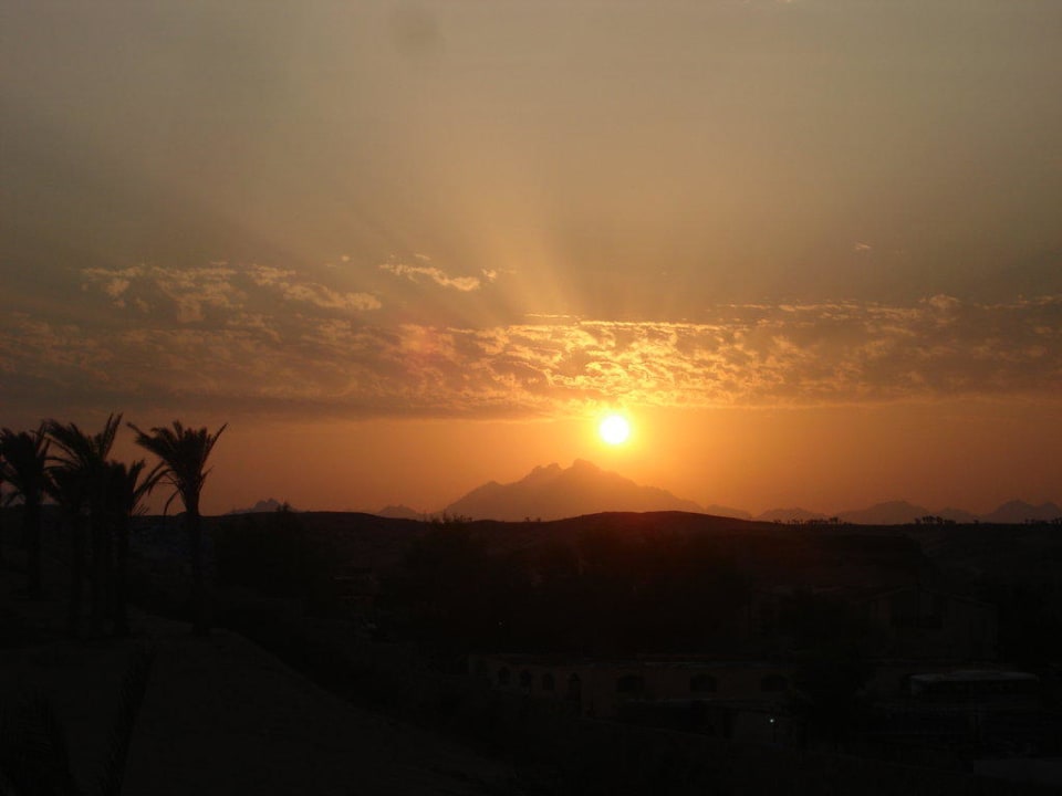Sonnenuntergang Hotel JAZ Makadi Star & Spa