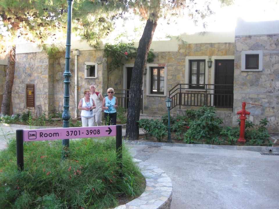 Der Eingang zu unserem Bungalow Bodrum Park Resort