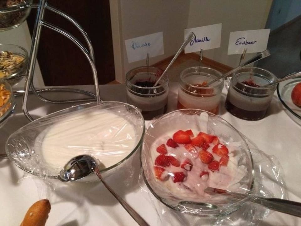 Müsli- und Joghurtecke Haus Madlein