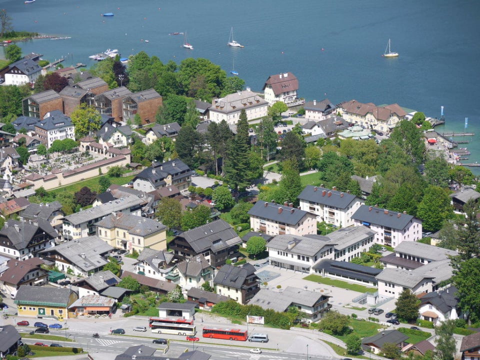 Blick auf St. Gilgen Hotel Haus Tirol
