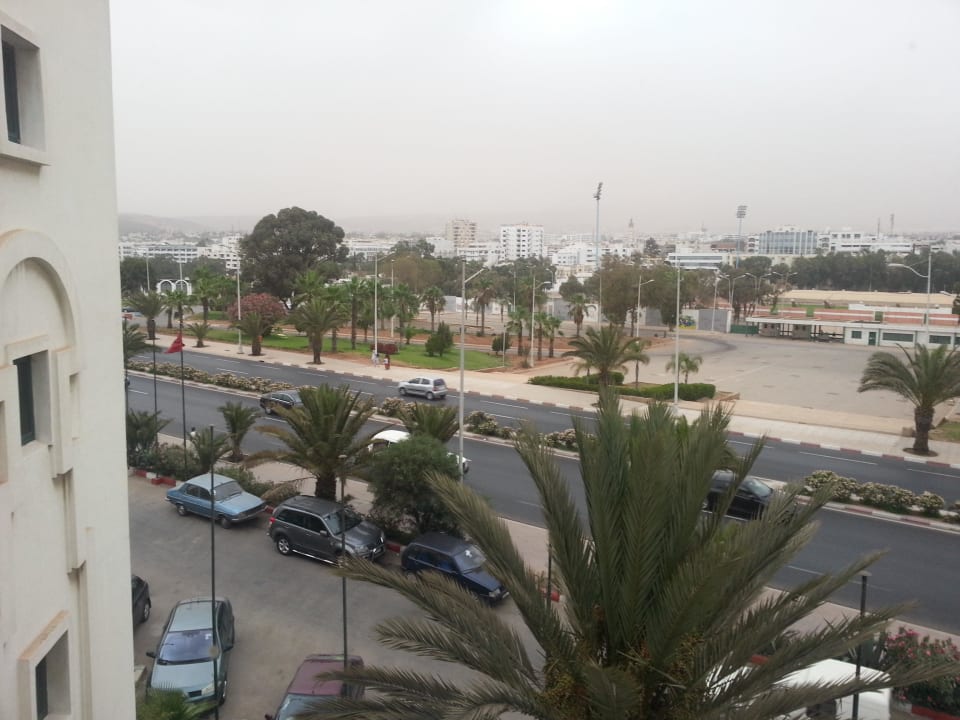 Ausblick vom Gang Hotel Argana