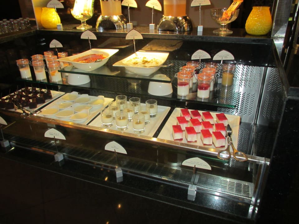 Teil des Frühstückbüffets Palace Downtown