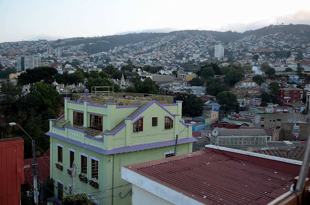 Blick von der Dachterrasse B&B Casa Paseo Atkinson