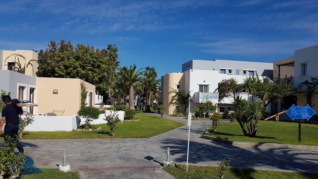 Gartenanlage Atlantica Marmari Beach