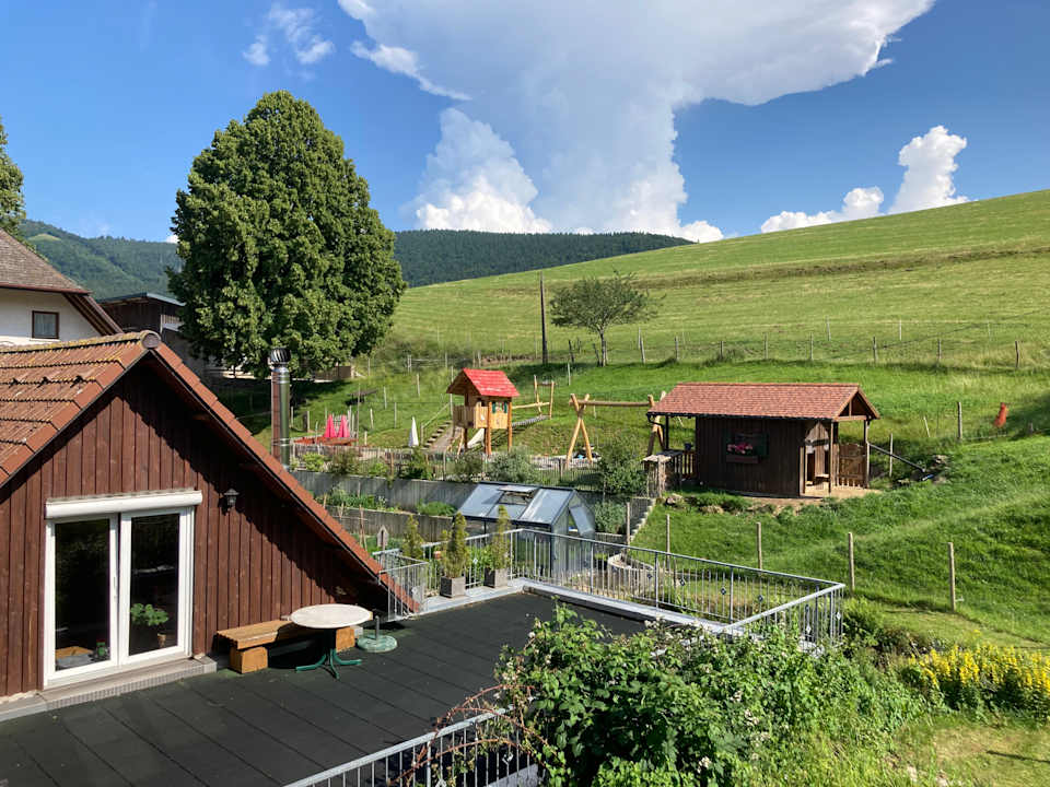 Ausblick Ferienwohnungen Reeshof