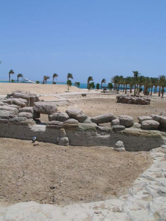 unfertiger Teil der Anlage Palm Royale Resort - Soma Bay