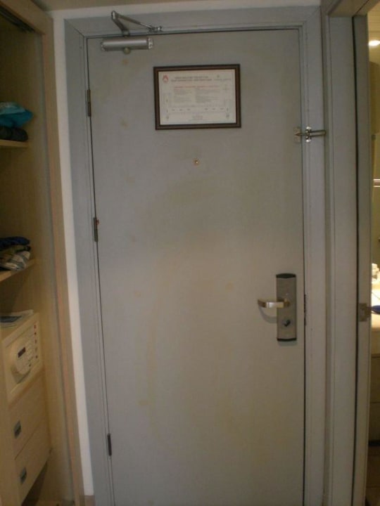 Zimmertür von Innen Süral Saray Hotel