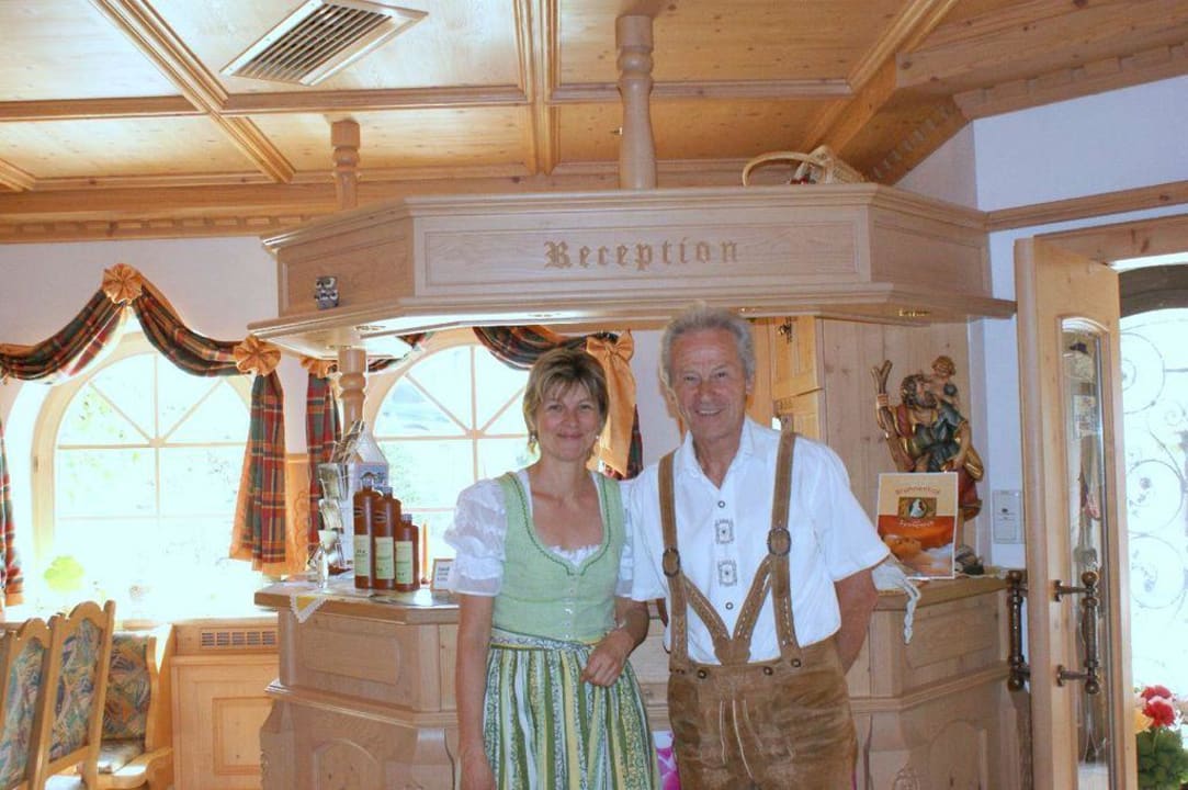 Teil der Gastgeberfamilie Hotel Brunnenhof