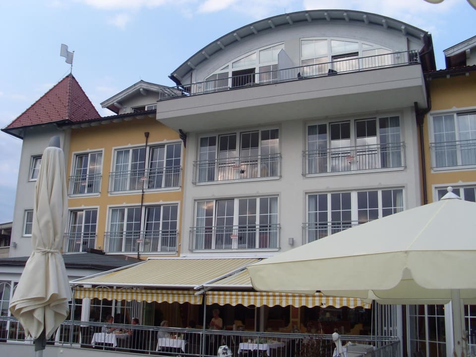 Blick von der Terrasse aus Hotel Panorama Royal