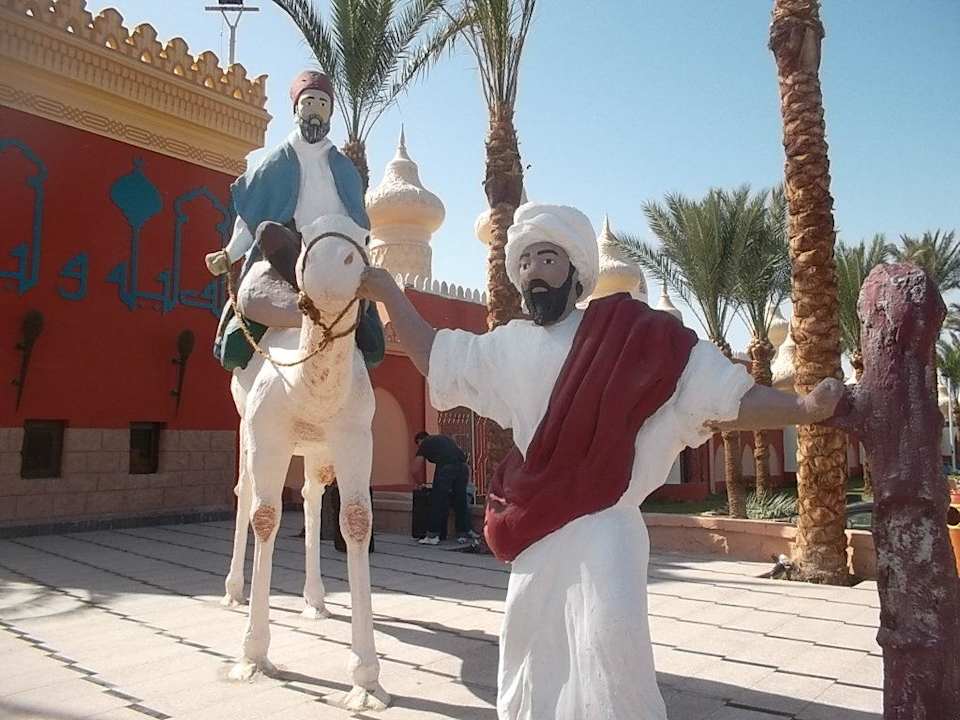 Eingang Alf Pickalbatros Alf Leila Wa Leila Resort - Neverland Hurghada