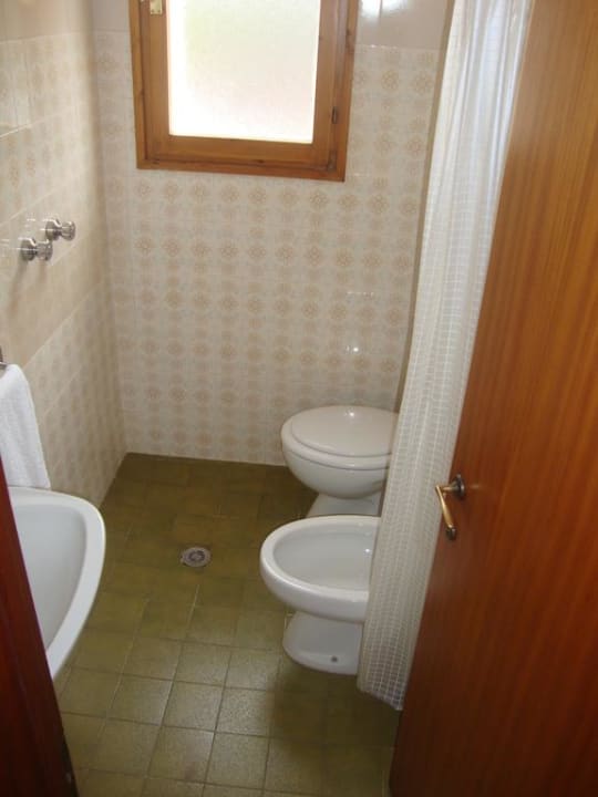 Badezimmer Hotel alla Pergola