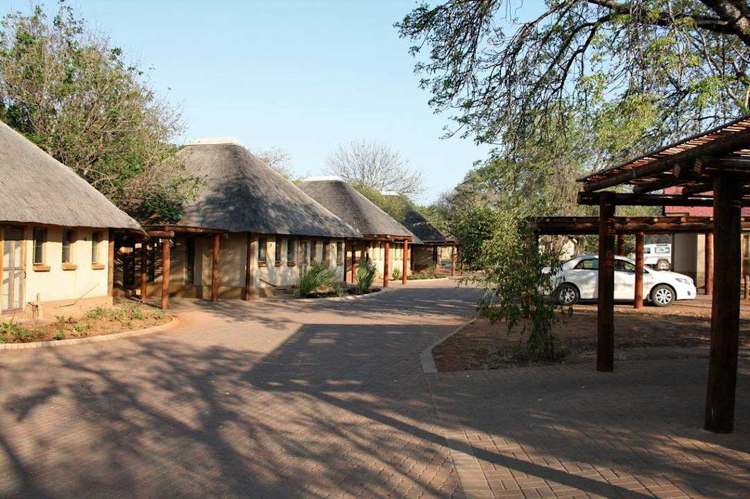 Häuser im Camp Restcamp Lower Sabie