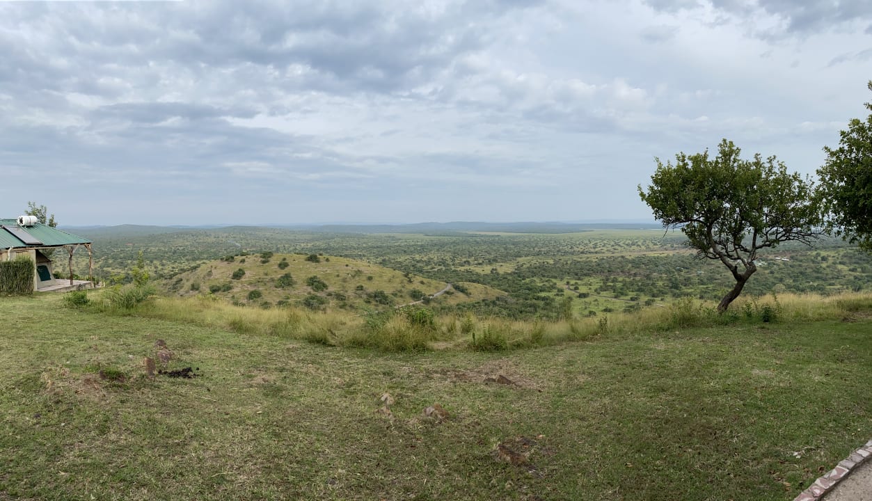 Ausblick Eagle's Nest Camp Mburo