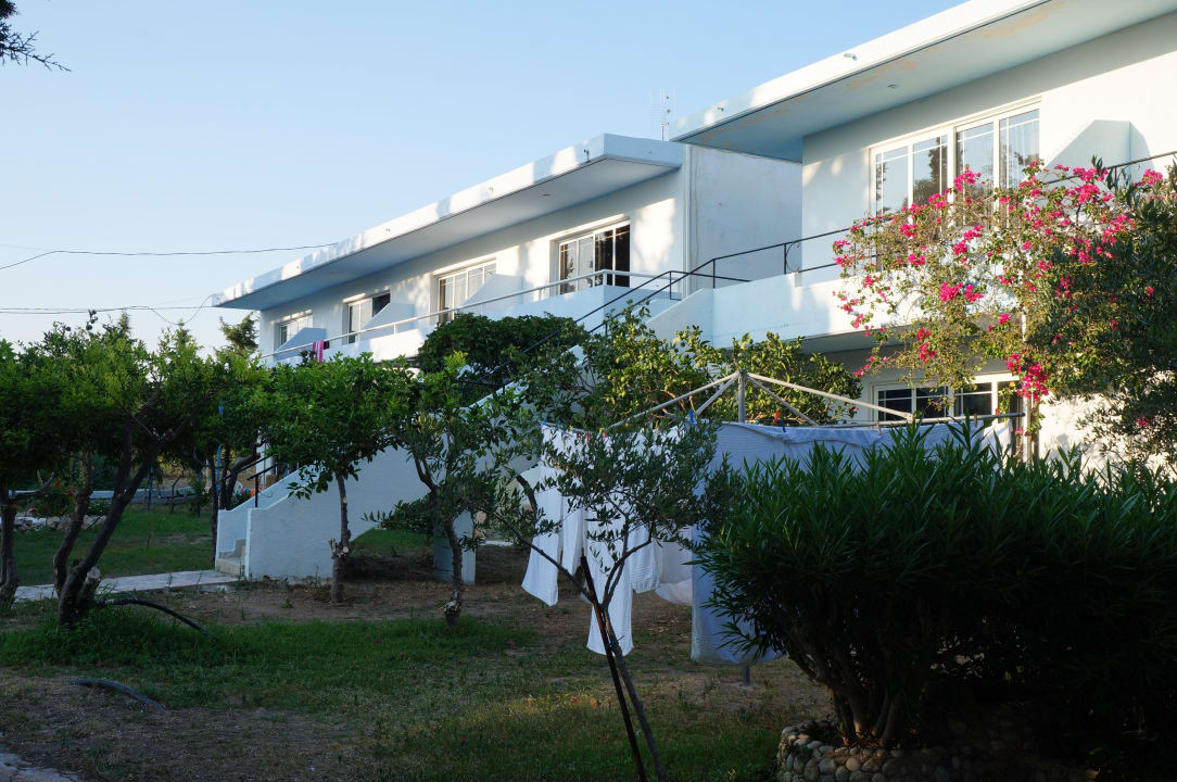Einige der Zimmer von außen Nest Apartments