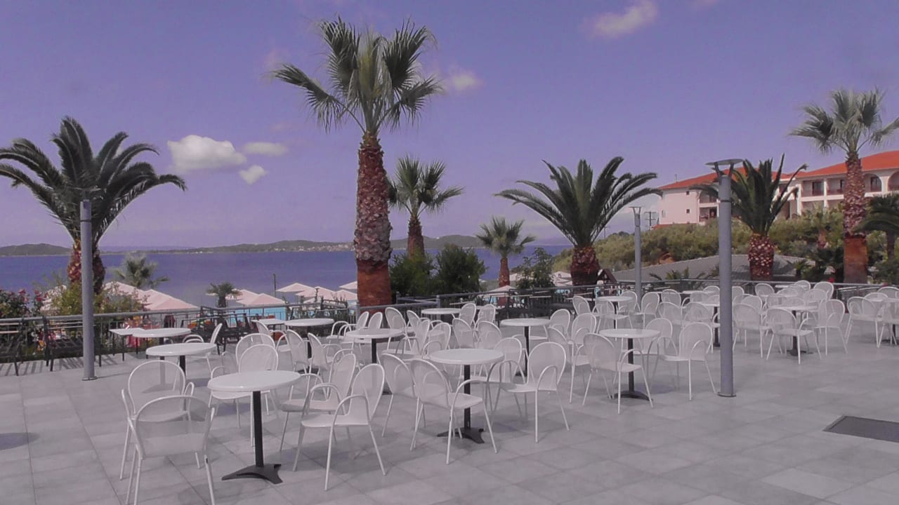 Ausblick Akrathos Beach Hotel